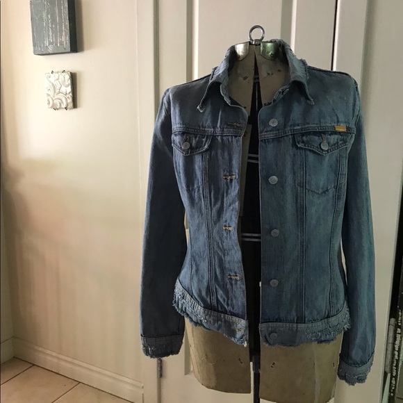 Buffalo David Bitton Jean Jacket Soft Washed Denim - Picture 11 of 12